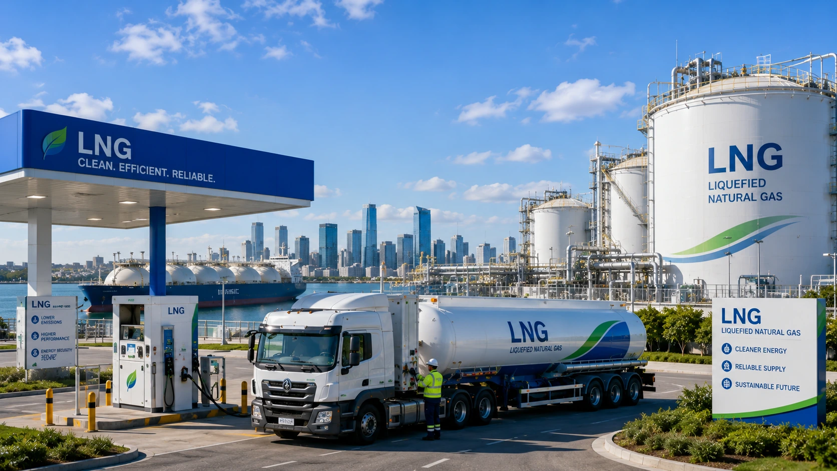LNG bulk supply